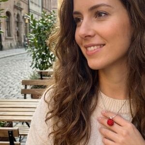 Swarovski Women's Silver and Red Jewellery